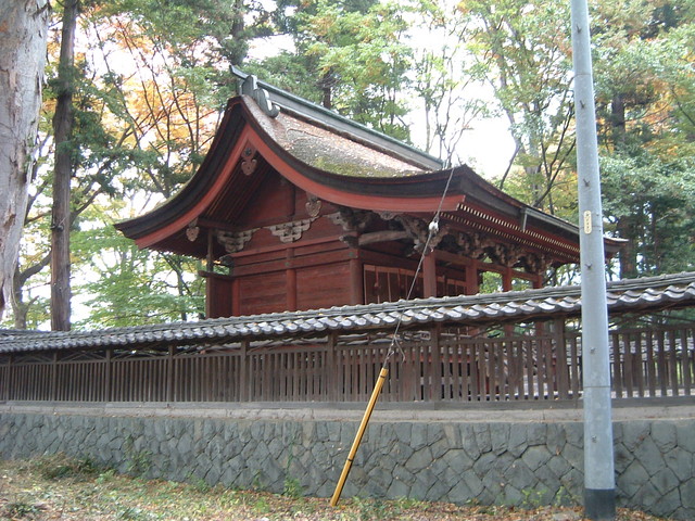 重要文化財・筑摩神社本殿の写真の写真