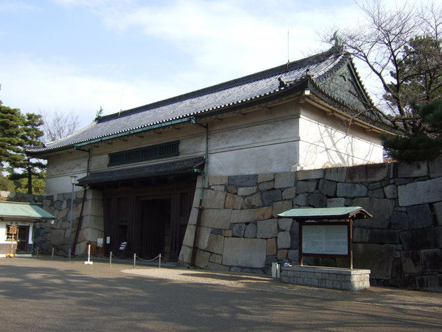 特別史跡・名古屋城跡・再建された正門の写真の写真