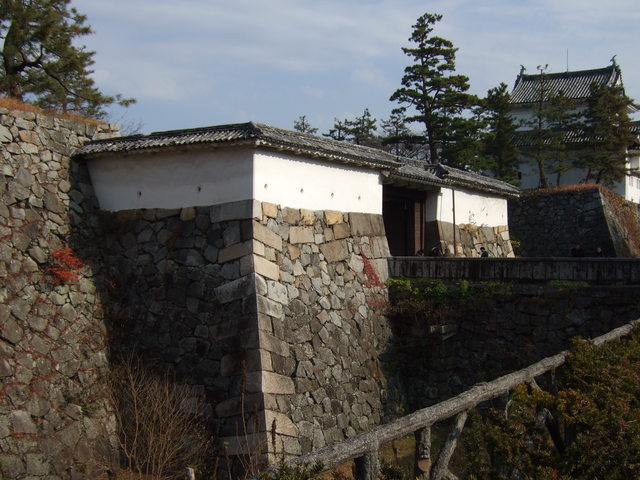 特別史跡・名古屋城跡・西の丸から見る表二の門の写真の写真