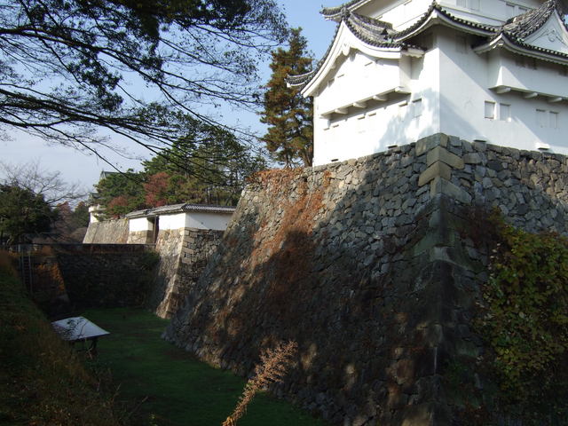 特別史跡・名古屋城跡・東南隈櫓からみる内堀の西側の写真の写真