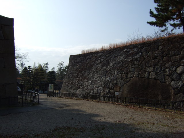 特別史跡・名古屋城跡・内側から見る東一之門跡の写真の写真