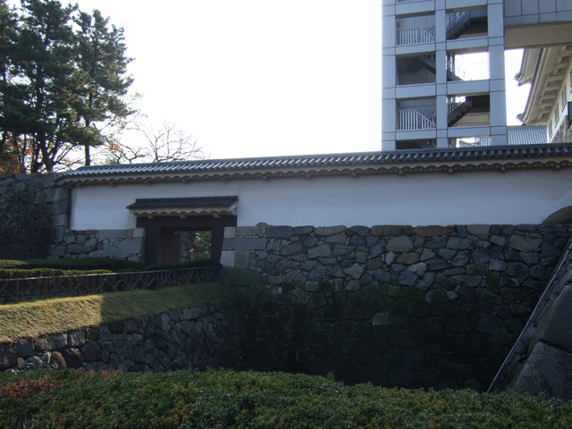 特別史跡・名古屋城跡・不明門と橋の写真の写真