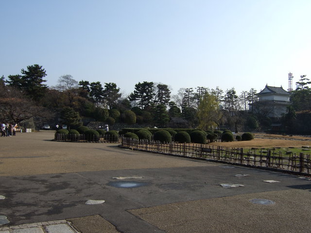 特別史跡・名古屋城跡・本丸広場の写真の写真