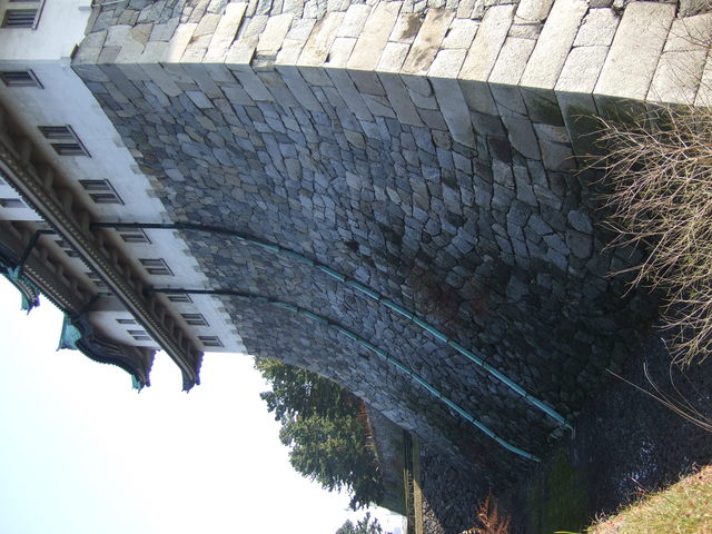 特別史跡・名古屋城跡・大天守の石垣の写真の写真