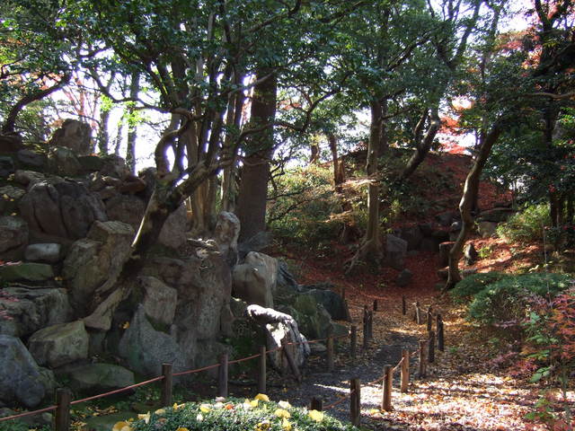 特別史跡・名古屋城跡・名勝・二之丸庭園・こじんまりしているという印象の写真の写真