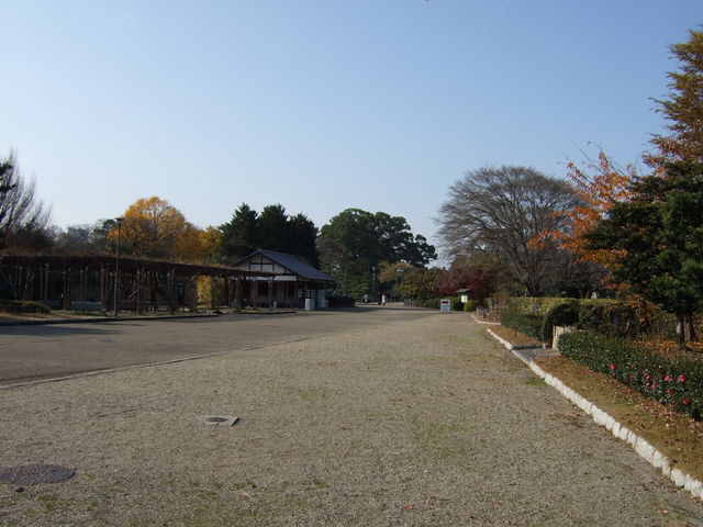 特別史跡・名古屋城跡・東鉄門跡付近から見る二の丸の写真の写真