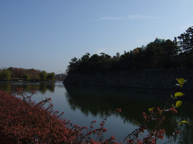 特別史跡・名古屋城跡・名状公園から見る南蛮たたき鉄砲狭間付近の写真の写真