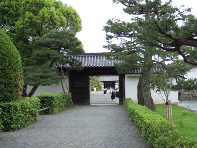世界遺産・二条城・鳴子門の写真の写真