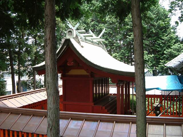 重要文化財・日枝神社本殿の写真の写真