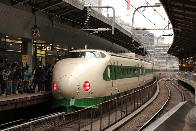 新幹線200系・哀愁が漂う感じがするK47編成の写真の写真