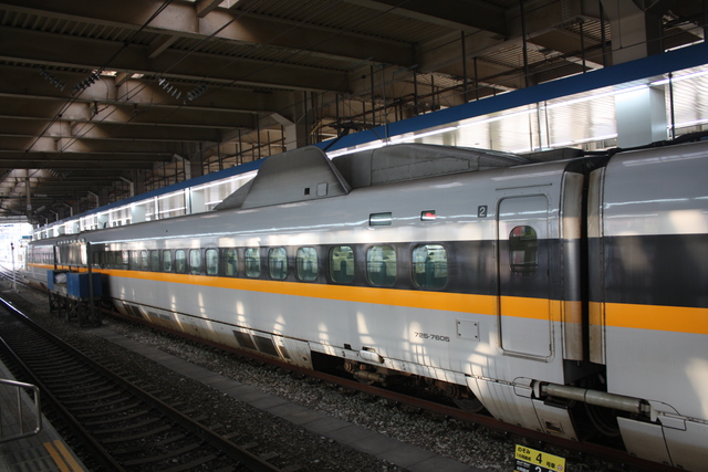 新幹線700系・Rail Star・３号車から見る２号車の写真の写真