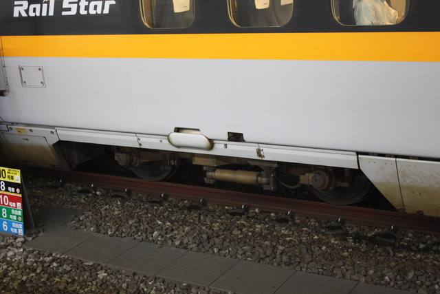 新幹線700系・Rail Star・先頭車の台車の写真の写真