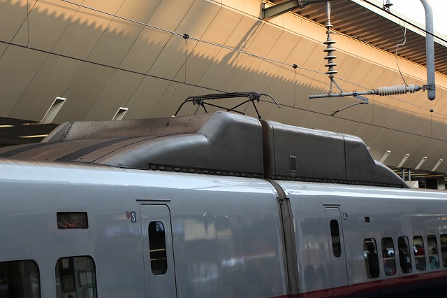 新幹線E2系0番台N編成・パンタグラフの写真の写真