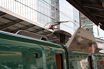 新幹線「E５系」・使用した状態のパンタグラフ