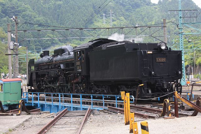 蒸気機関車C61 20号機・もう半回転の写真の写真