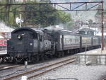 蒸気機関車(SL)のC10 ・後姿で索引