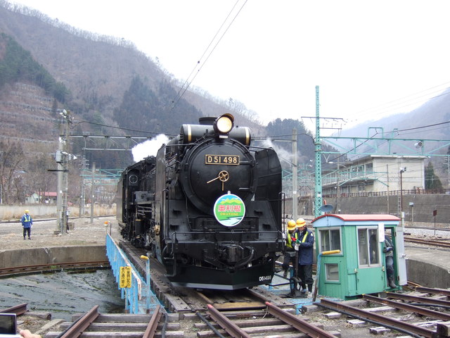 蒸気機関車(SL)のD51 ３４の写真の写真