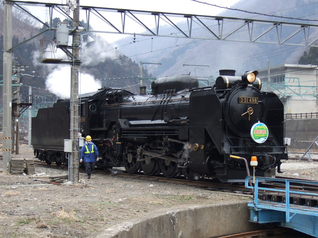 蒸気機関車(SL)のD51 ２７の写真の写真