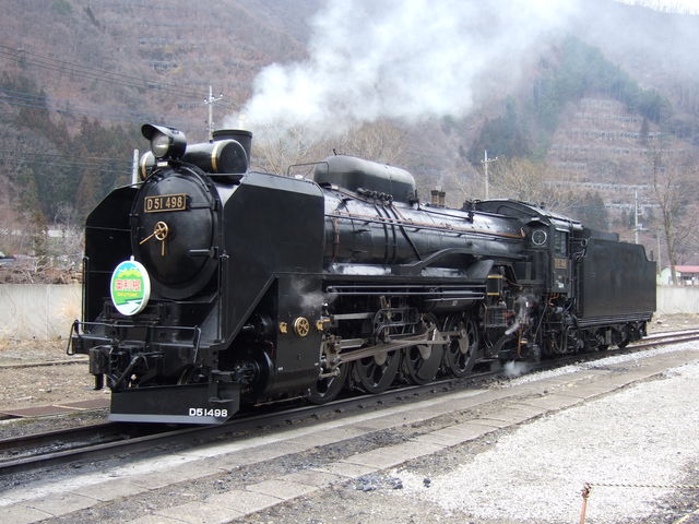 蒸気機関車(SL)のD51 １８の写真の写真