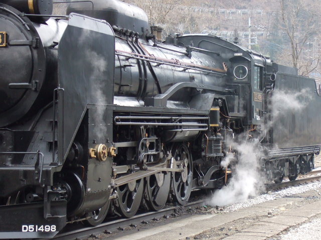 蒸気機関車(SL)のD51 １３の写真の写真