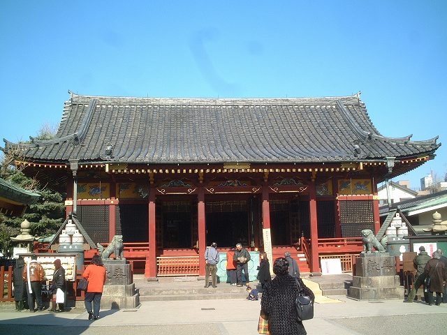 重要文化財・浅草神社拝殿の写真の写真