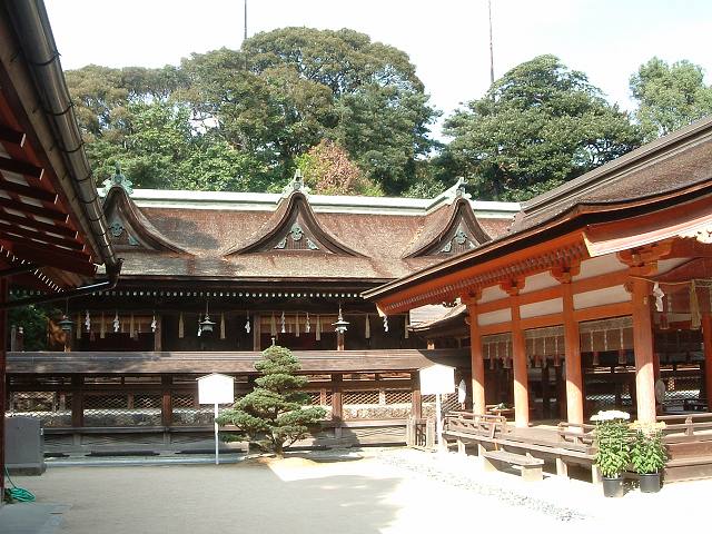 国宝・住吉神社本殿の写真の写真