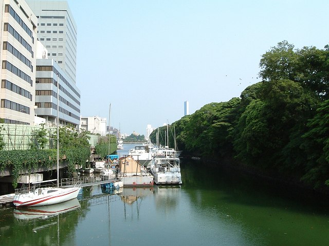 南門橋から見る運河の写真の写真