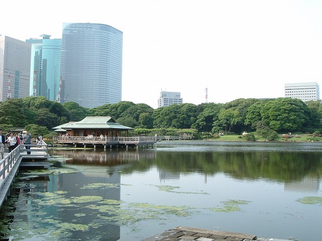 特別史跡と特別名勝の浜離宮恩賜庭園７の写真の写真