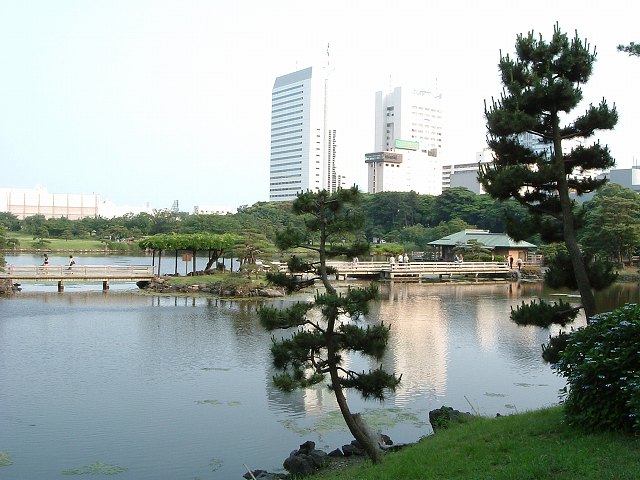 特別史跡と特別名勝の浜離宮恩賜庭園１２の写真の写真