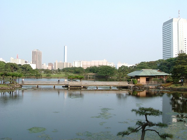 特別史跡と特別名勝の浜離宮恩賜庭園１３の写真の写真