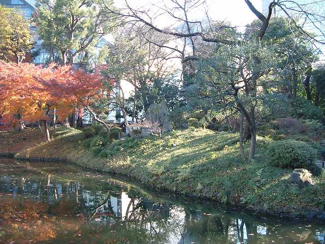 特別史跡と特別名勝の小石川後楽園の庭園１３の写真の写真