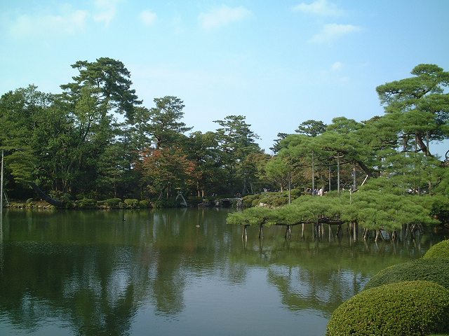 特別名勝の金沢兼六園の庭園１の写真の写真