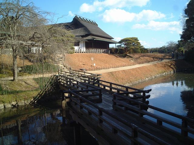 特別名勝の岡山後楽園の庭園４の写真の写真