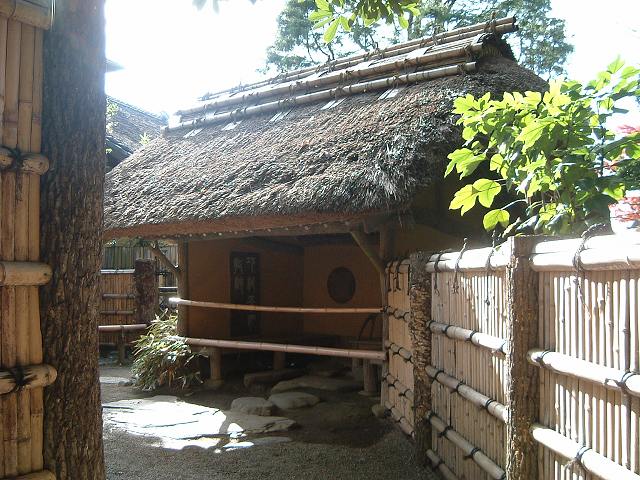 特別名勝の水戸偕楽園の好文亭入り口の写真の写真