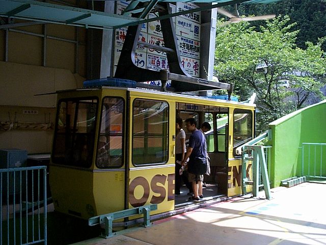 特別名勝の御岳昇仙峡ロープウェイの写真の写真