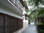 宿の近くの町並み