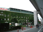 野球場・甲子園球場・三塁側の建物と阪神高速