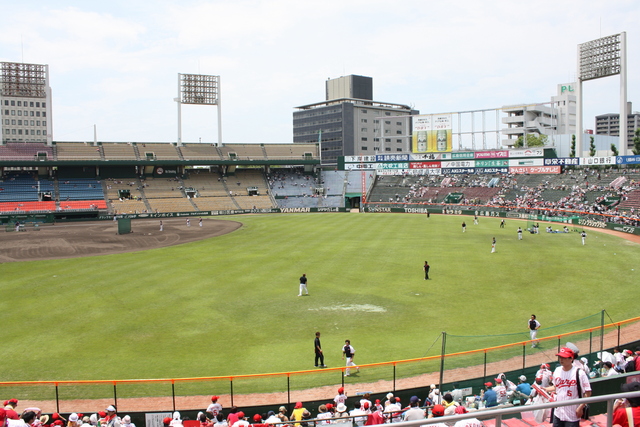 広島市民球場の写真の写真