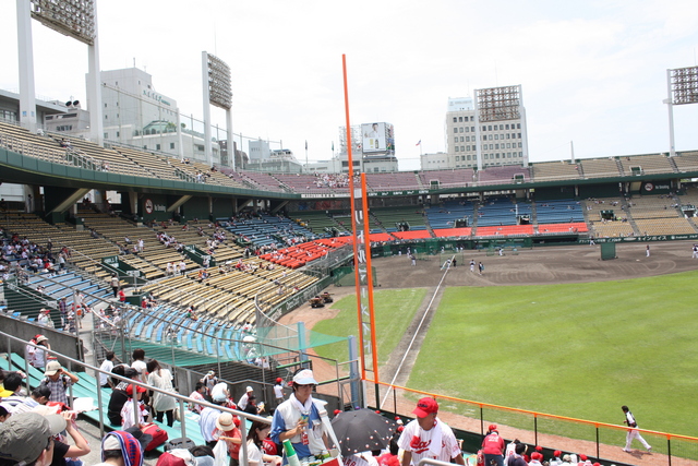 広島市民球場の写真の写真