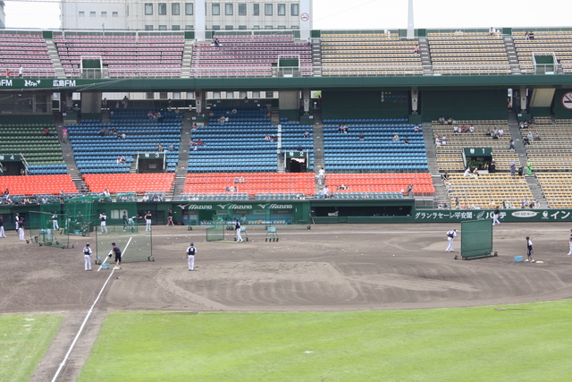 広島市民球場の写真の写真