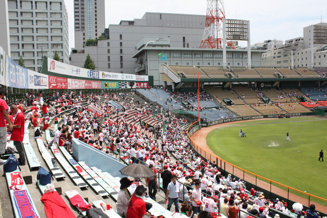 広島市民球場の写真の写真