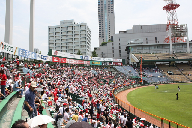 広島市民球場の写真の写真
