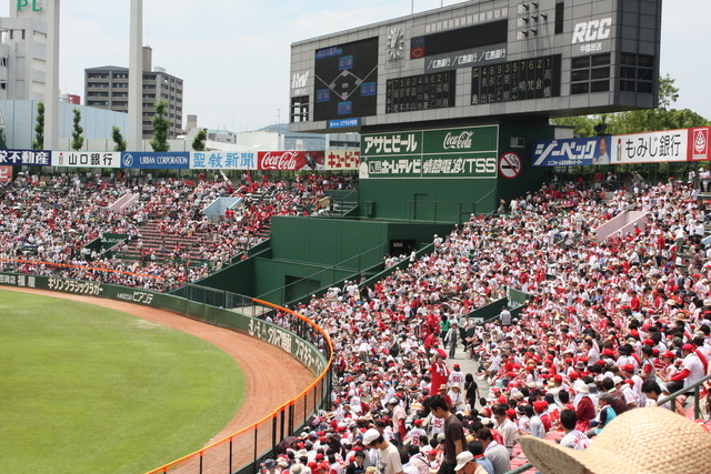 広島市民球場の写真の写真