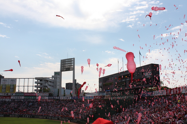 広島市民球場の写真の写真