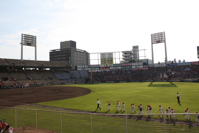 広島市民球場の写真の写真