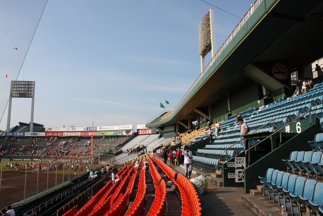 広島市民球場の写真の写真