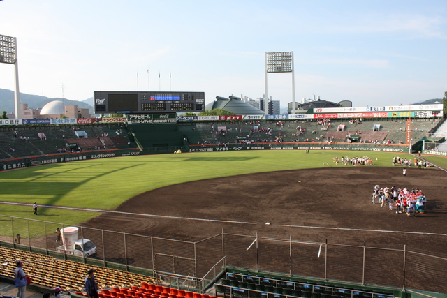 広島市民球場の写真の写真