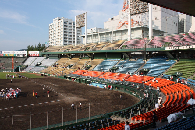 広島市民球場の写真の写真