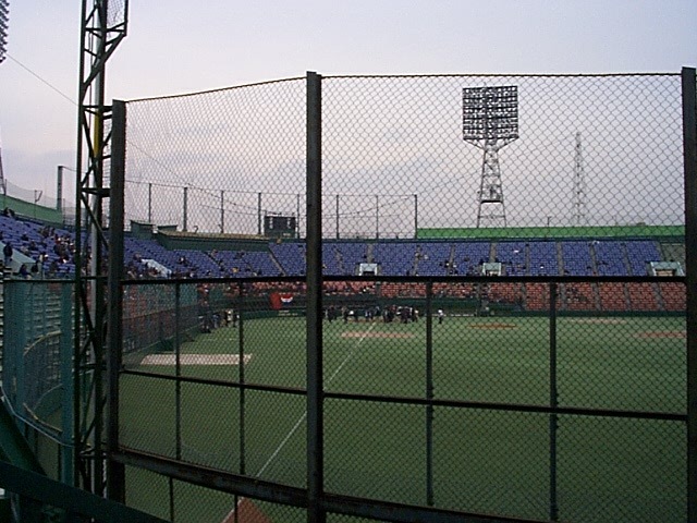野球場・川崎球場・これで見納めの写真の写真