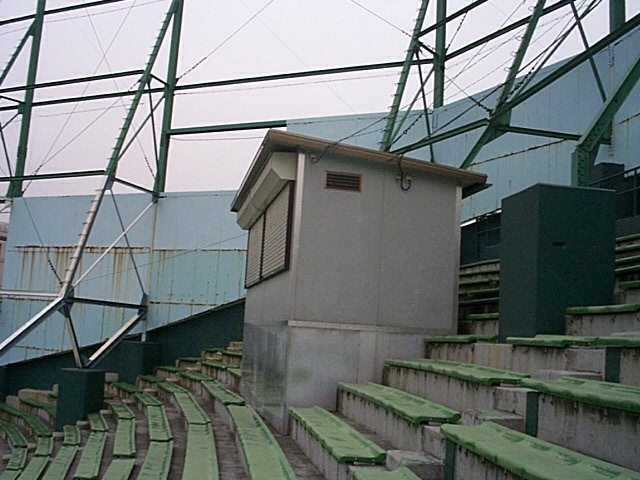 野球場・川崎球場・小屋の写真の写真